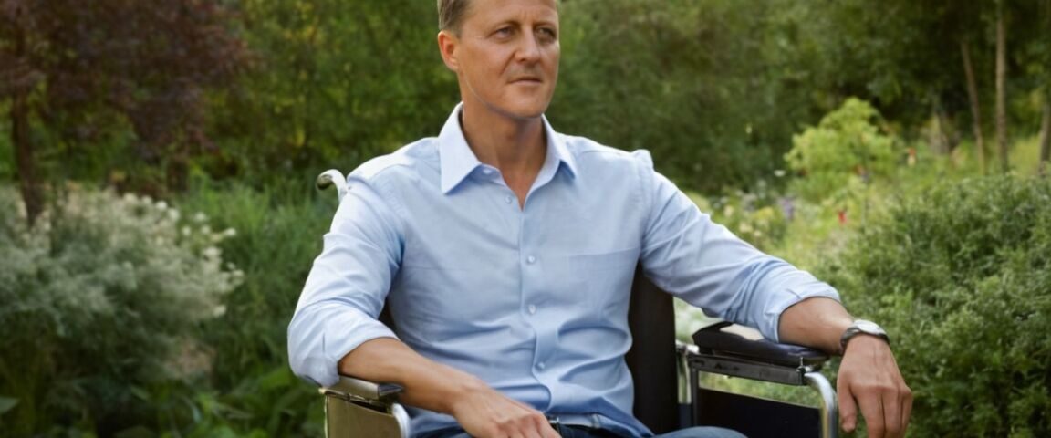 Was bedeutet Michael Schumacher Rollstuhl Garten?